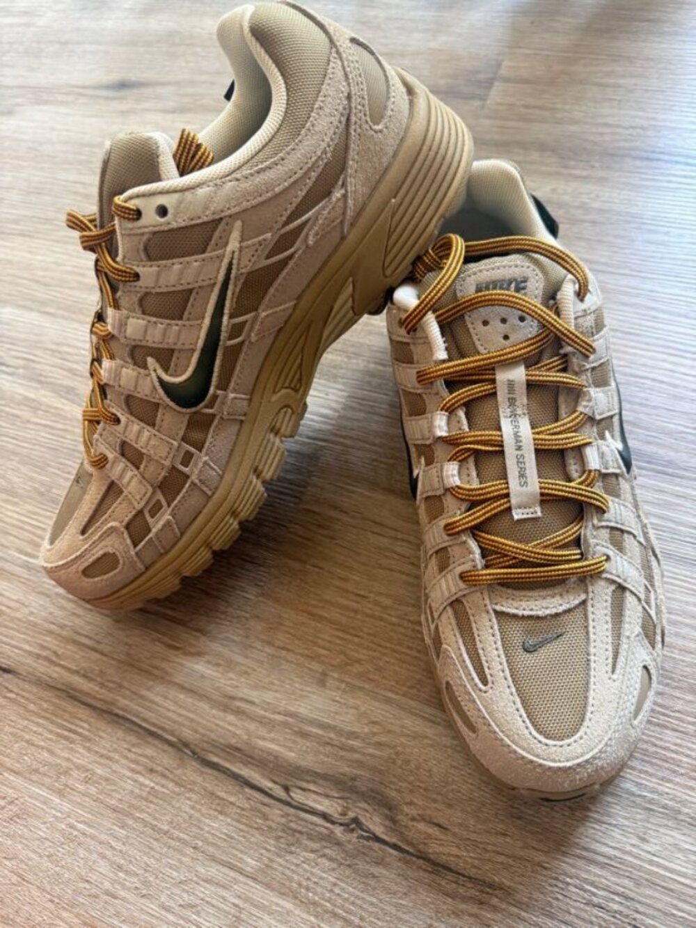 Men’s Nike P-6000 Premium CORDURA S7.5 Shoe-Filbert Desert Khaki Light Khaki NEW